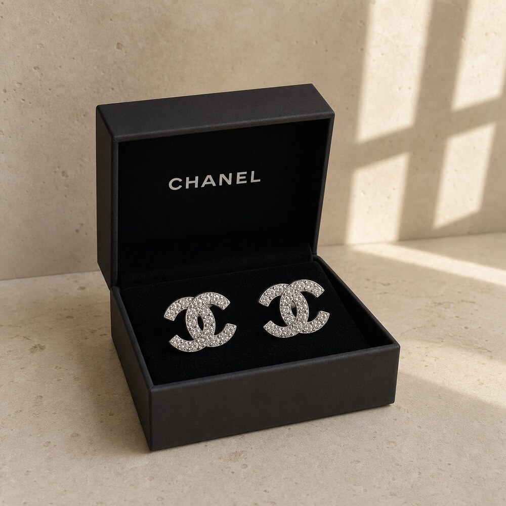 CHANEL Classic Parisian Earrings Style 44 | New with Box - Picture 7 of 9